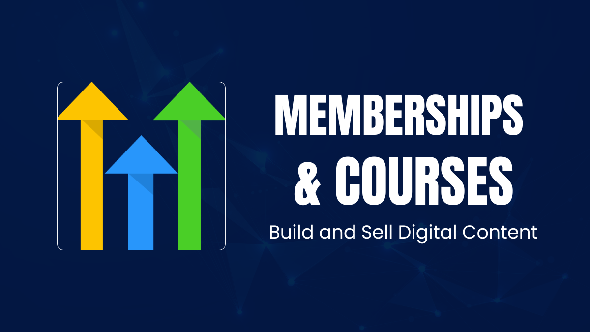 Create Membership Sites and Courses With GoHighLevel